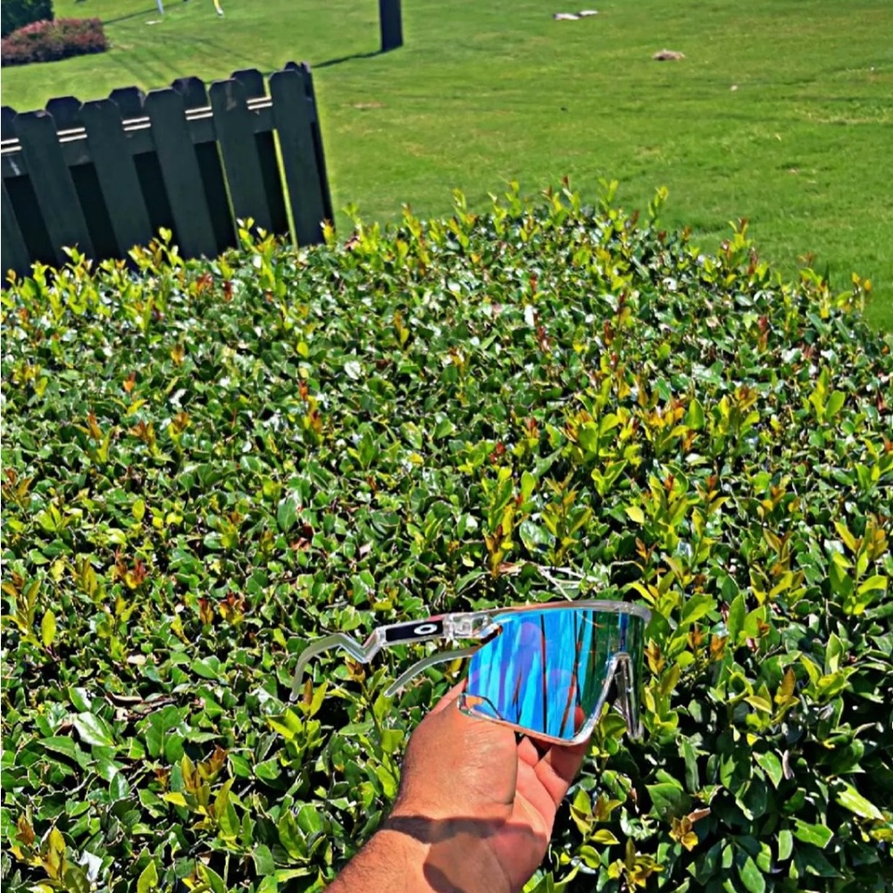 Oakley Iridescent Blue Sunglasses